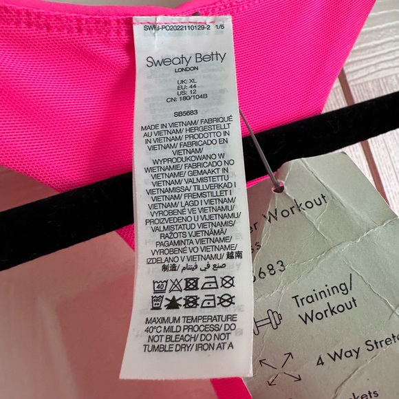 NWT Sweaty Betty Power Workout Dress - Picture 5 of 6